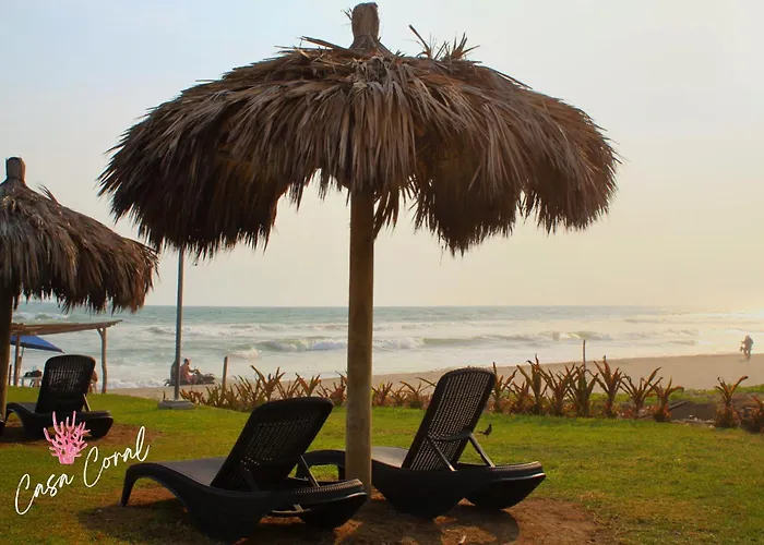 Depa Coral Con Club De Playa Exclusivo Playa Bonfil Diamante