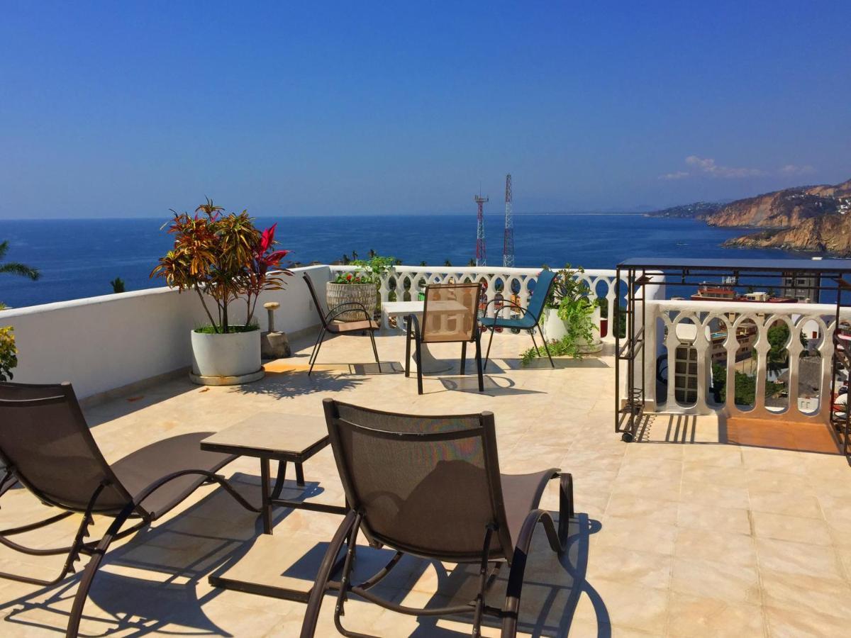 Penthouse Vlm Gran Terraza 200 Metros Vista Inmejorable Piscina Gigante * Acapulco