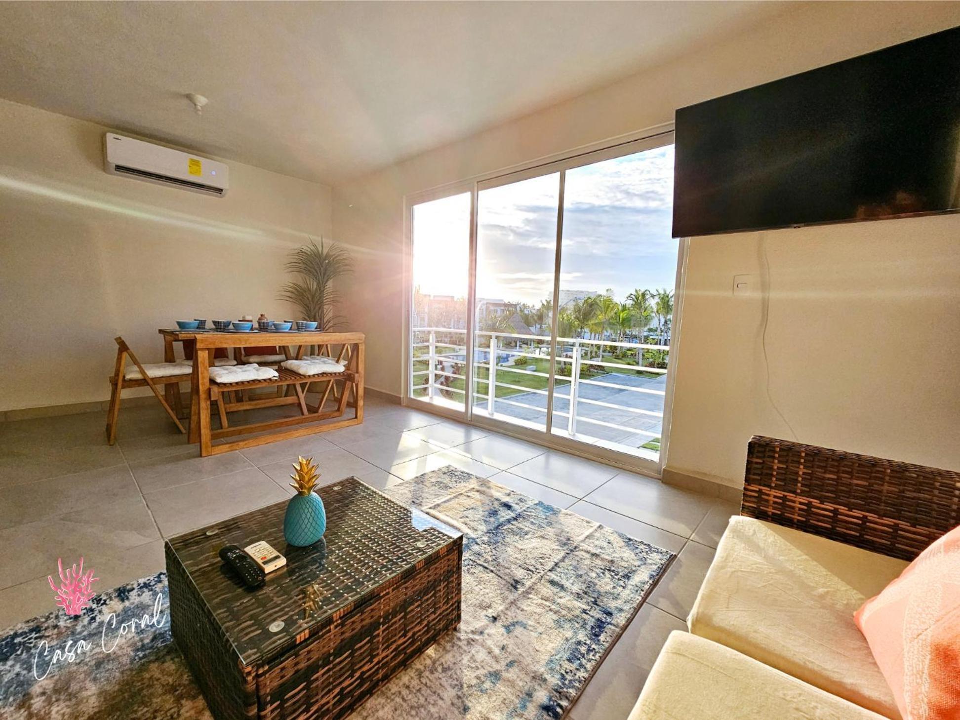 Depa Coral Con Club De Playa Exclusivo Playa Bonfil Diamante Apartment Acapulco