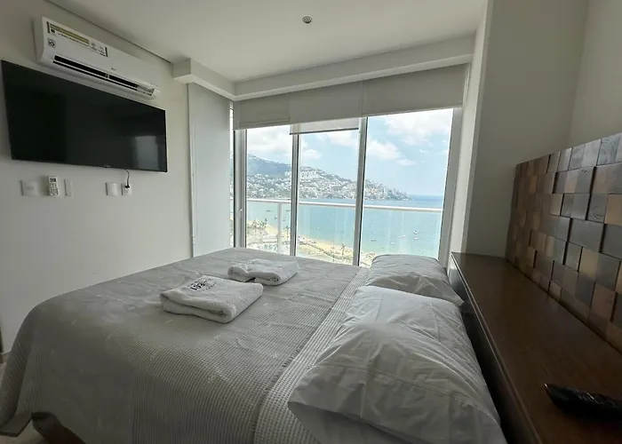Departamento Moderno Con Vista Al Mar