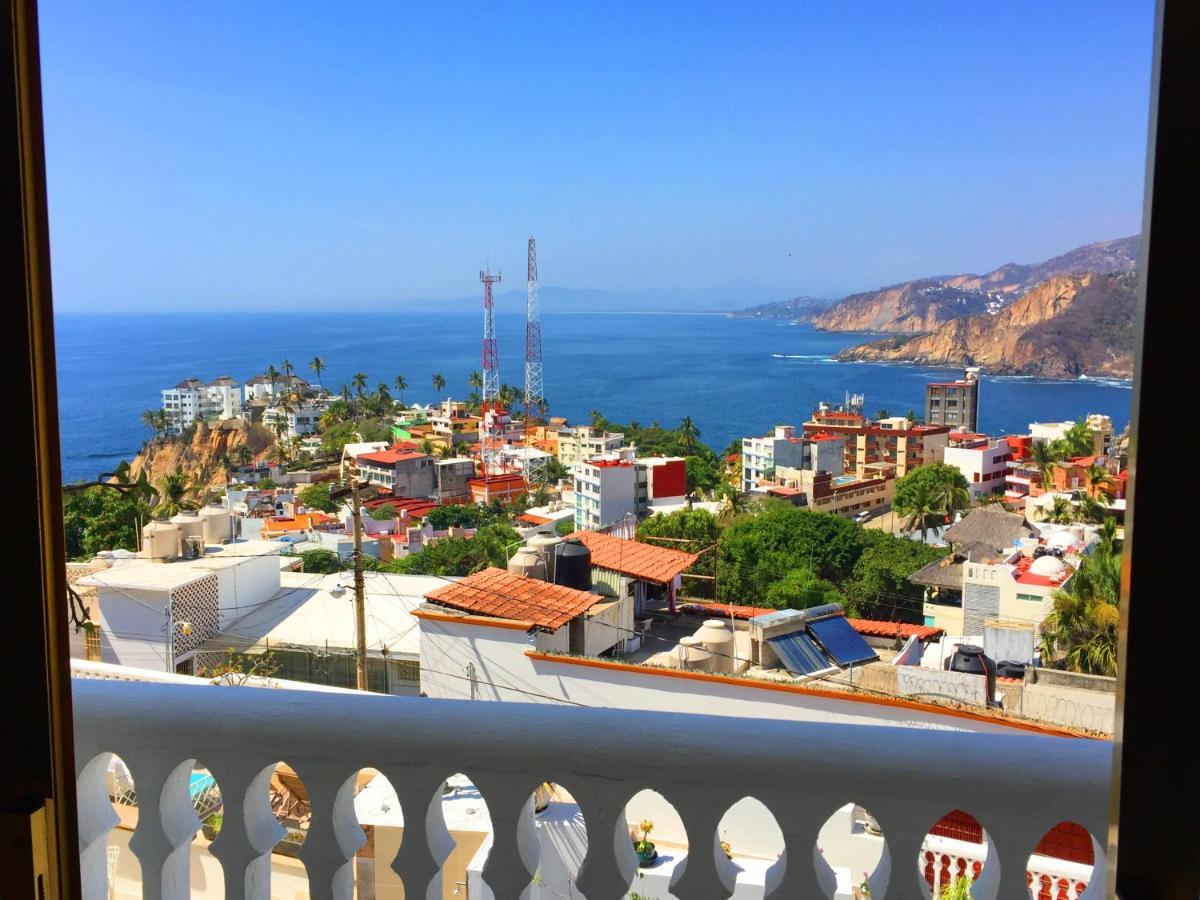 Villa Condesa Muy Amplio Terraza Vista Inmejorable Al Mar Y Riscos Espectaculares Acapulco