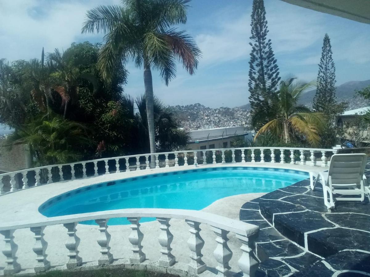 Casa Con Vista Espectacular Al Mar Con Alberca Acapulco
