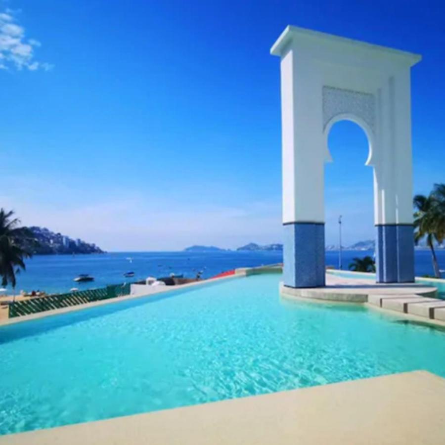 Con Piscina Frente Al Mar En Apartamento *