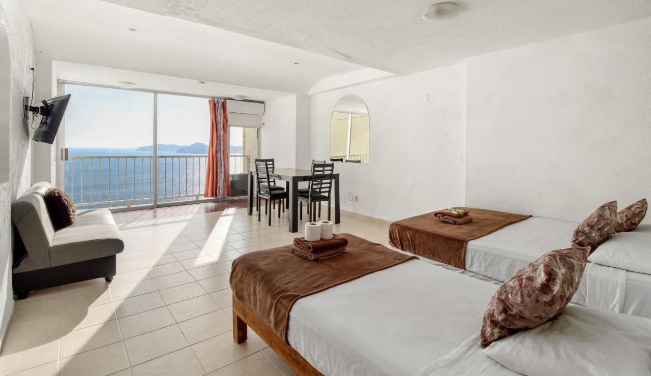 Apartahotel Con Playa Privada En Torres Gemelas Acapulco