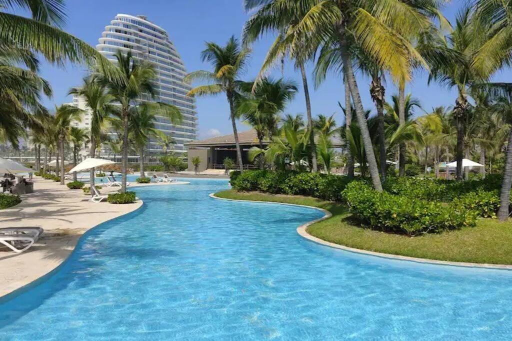 Hermoso Departamento Con Albercas Y Playa Privada Apartamento Acapulco