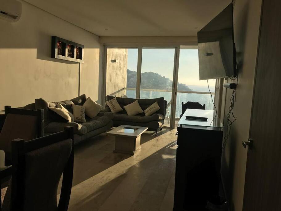 Departamento En Con Inmejorable Vista Apartamento Acapulco