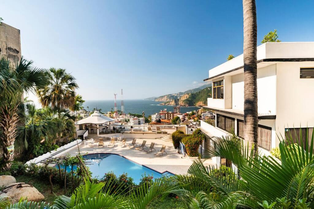 Palmitas Acogedor Departamento Nivel Piscina Gigante Jardines Acapulco