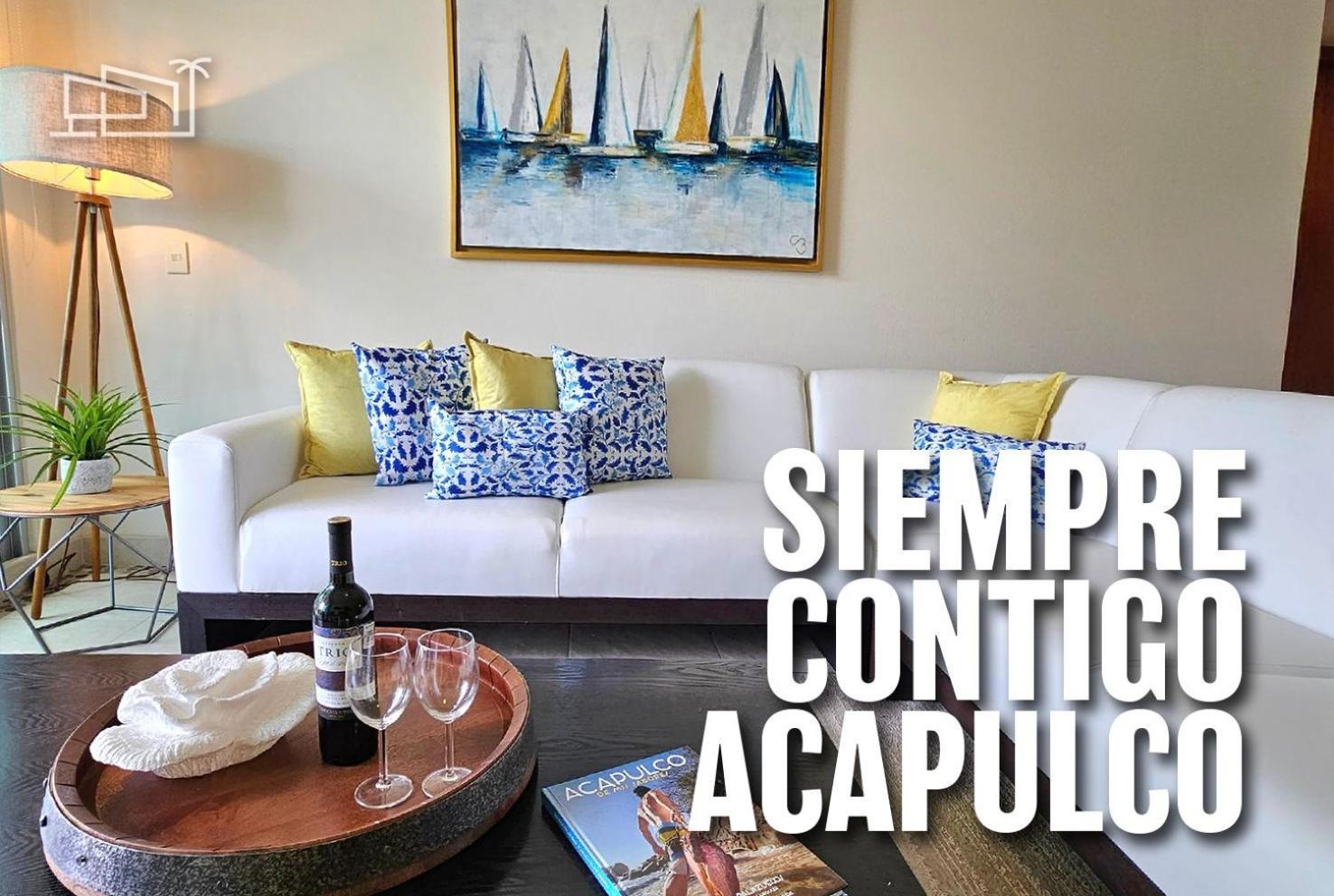 Blue: Hermoso Balcon Con Vista Al Apartamento *