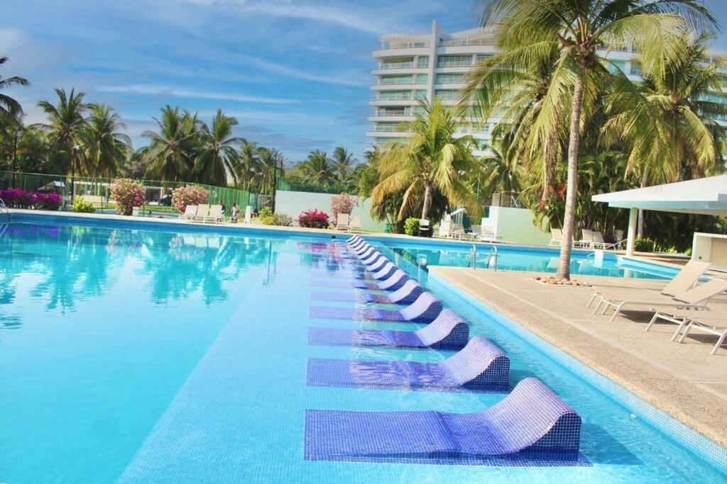 Blue: Hermoso Balcon Con Vista Al * Acapulco