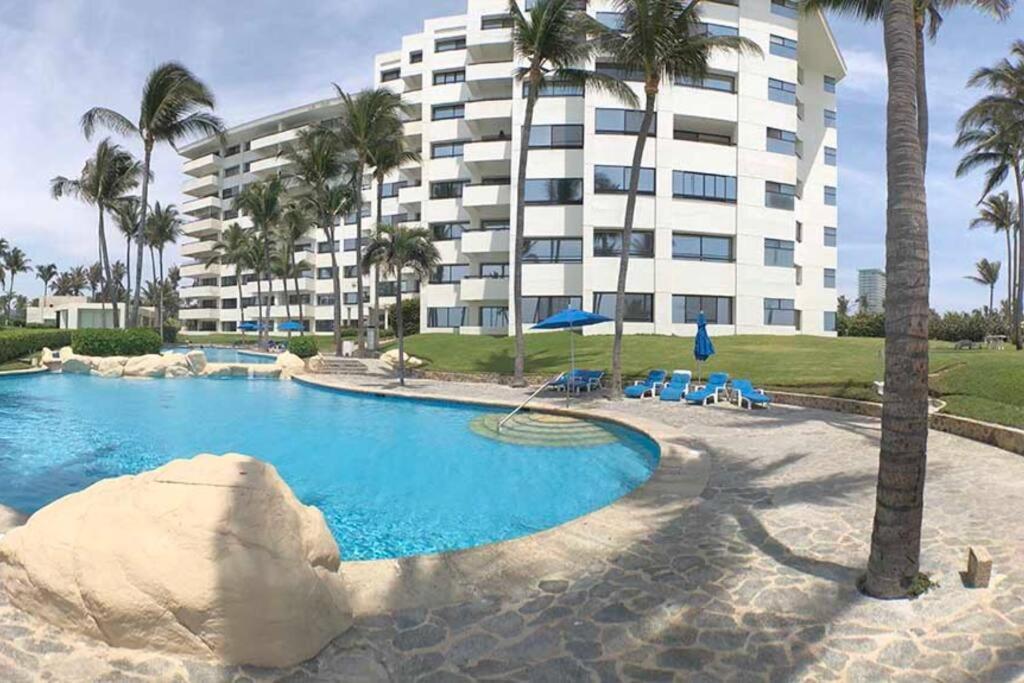 Increible Depto. En Playa Privada. Apartamento Acapulco