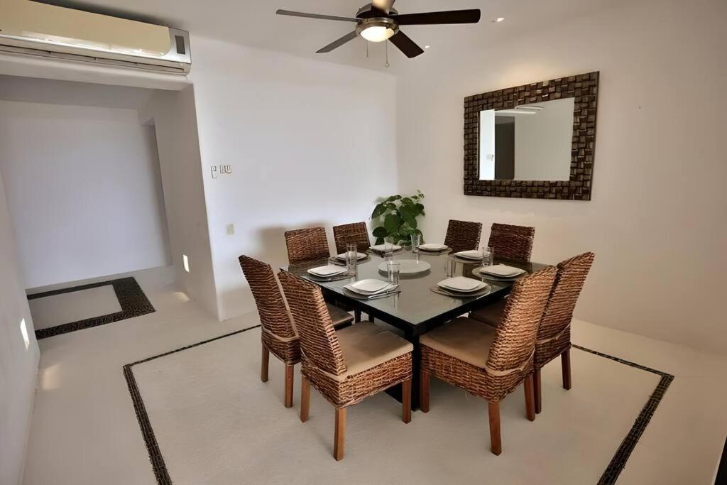 Apartamento Departamento, Alberca, Jacuzzi, Playa, Padel, Gym, Asador