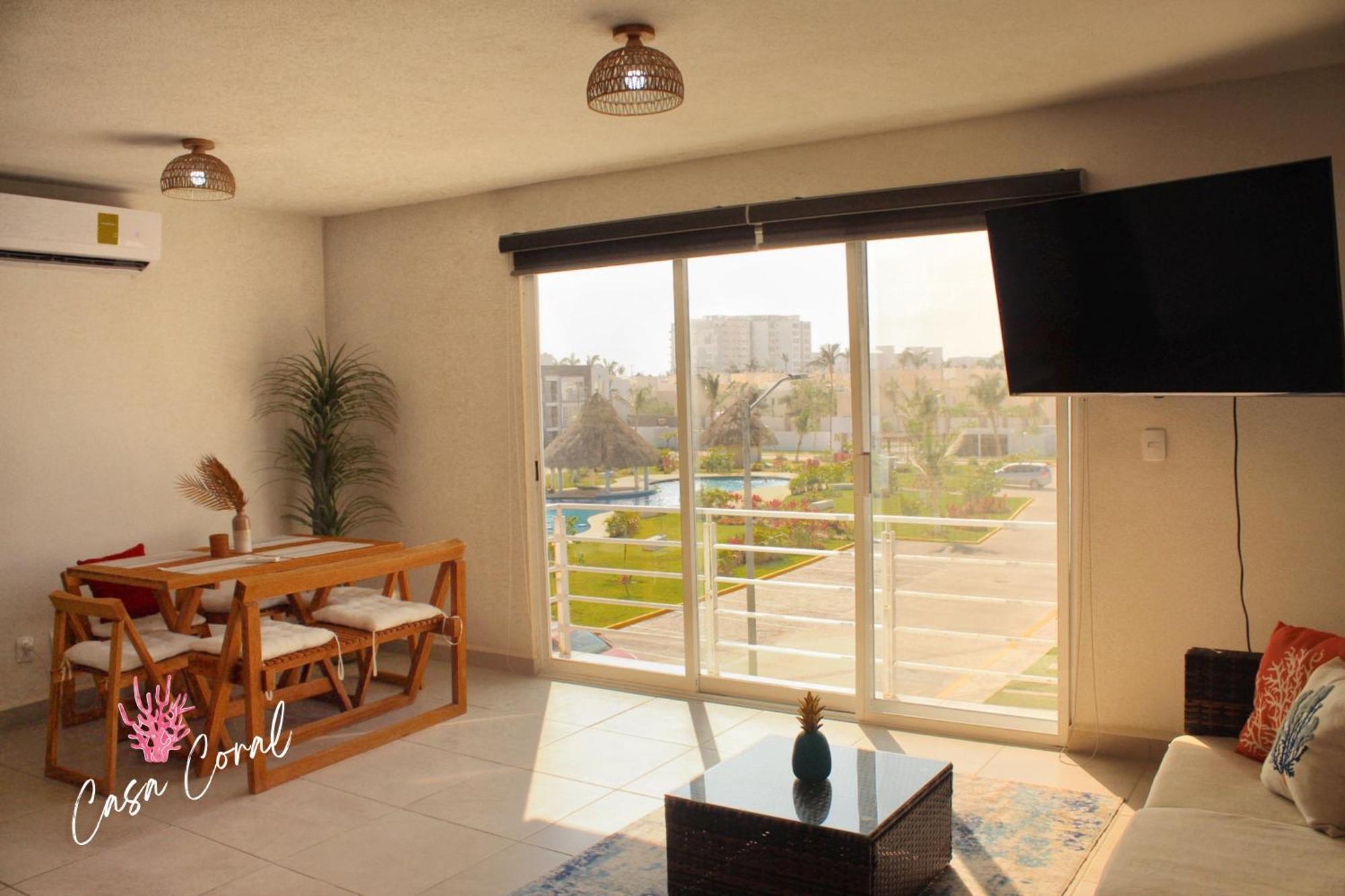 Apartamento Depa Coral Con Club De Playa Exclusivo Playa Bonfil Diamante Acapulco