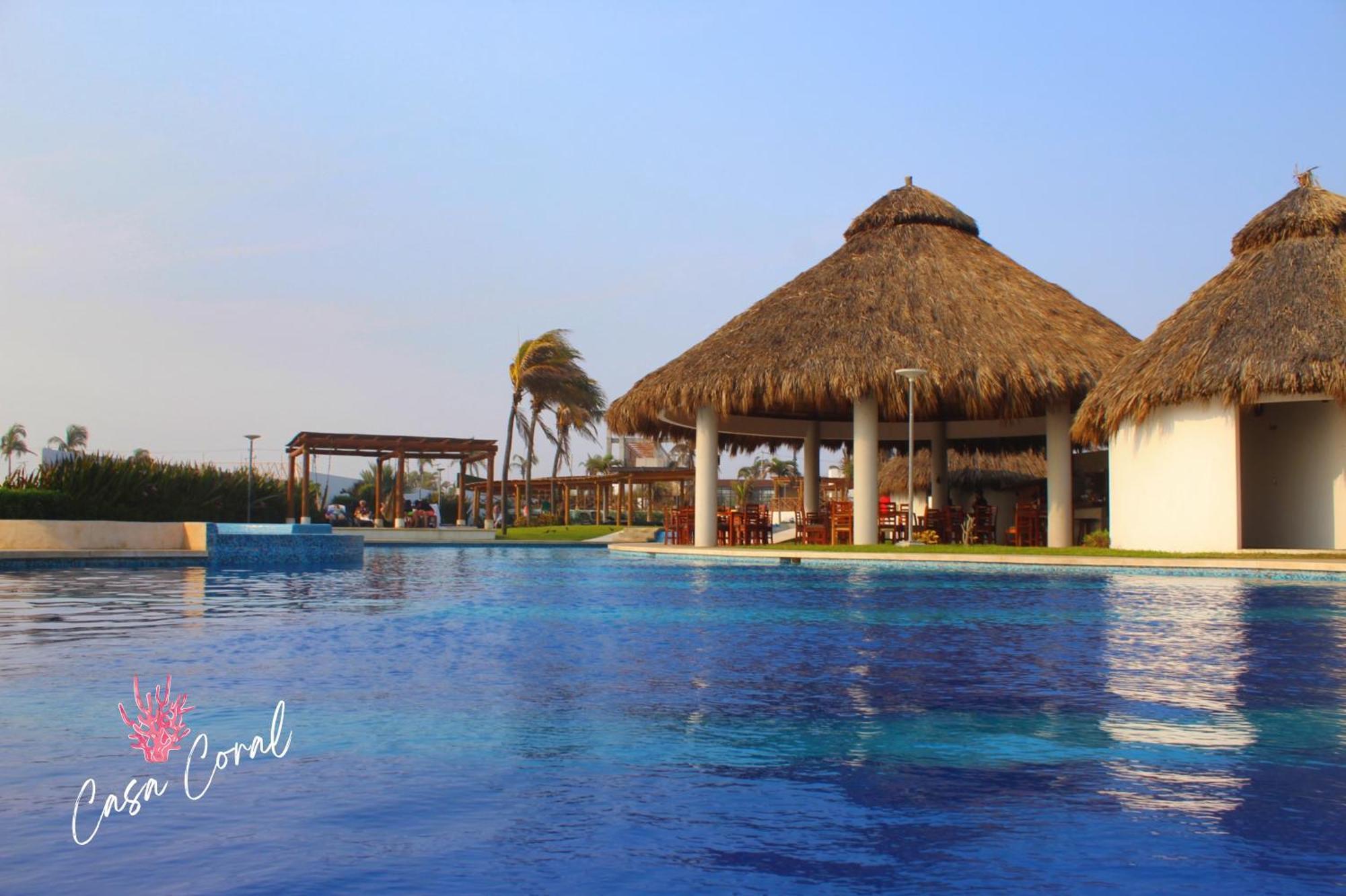 Depa Coral Con Club De Playa Exclusivo Playa Bonfil Diamante Apartamento