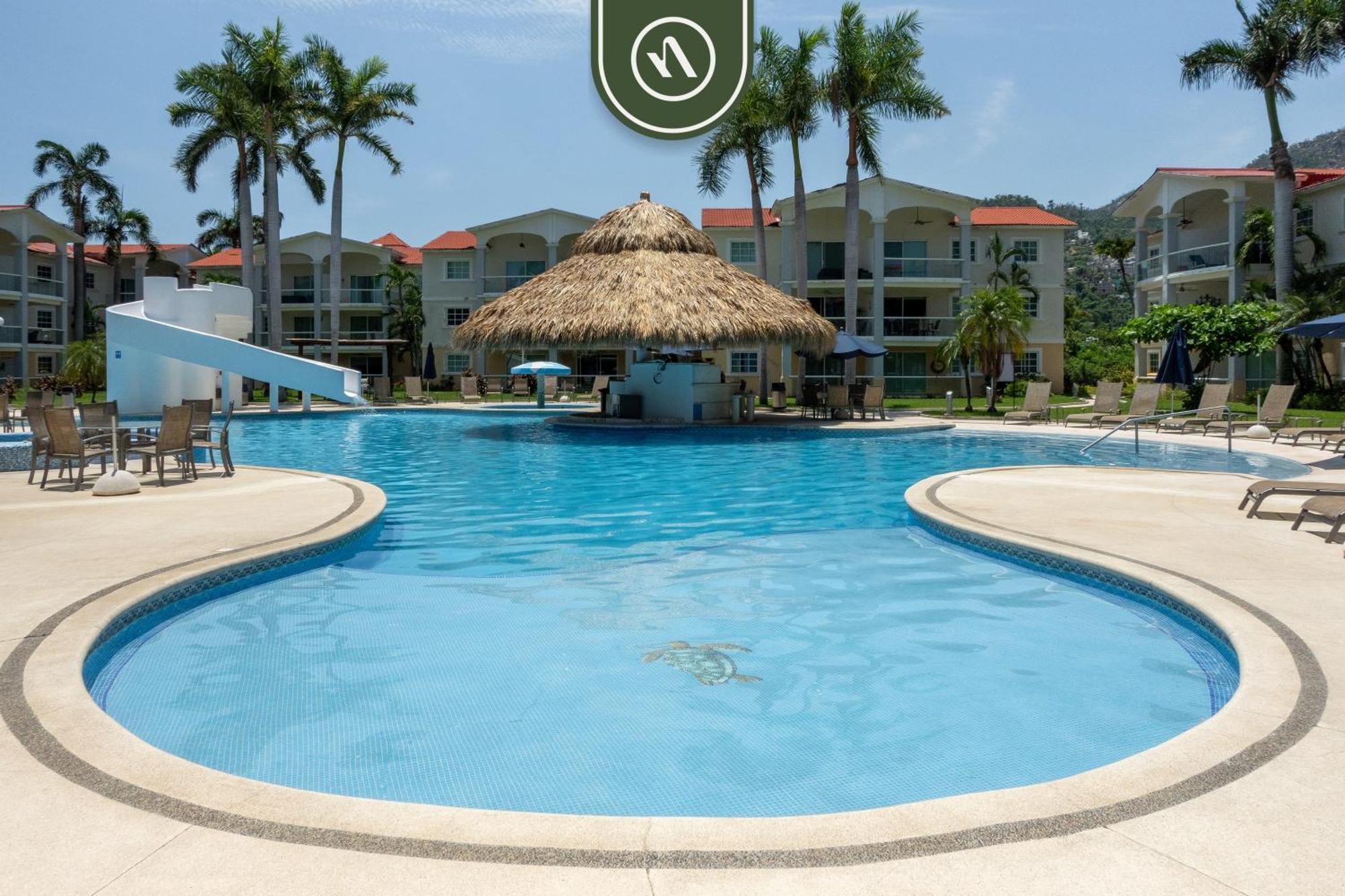 Apartamento 2br House - Private Patio - Acapulco