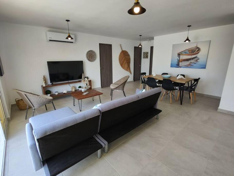 Hermoso Departamento Con Club De Playa En Diamante Apartamento