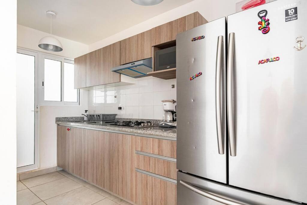 Apartamento Hermoso Departamento Con Club De Playa En Diamante