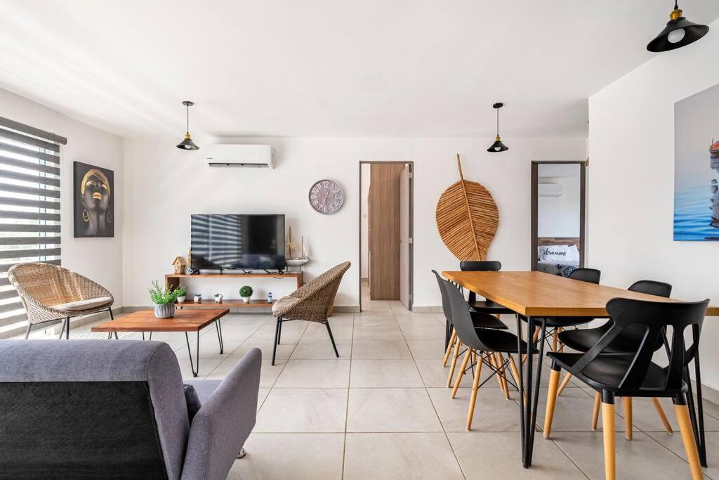 Apartamento Hermoso Departamento Con Club De Playa En Diamante *