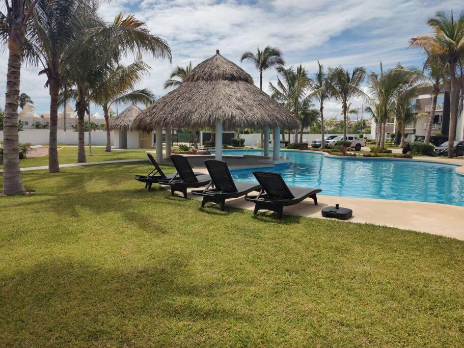 Apartamento Hermoso Departamento Con Club De Playa En Diamante *
