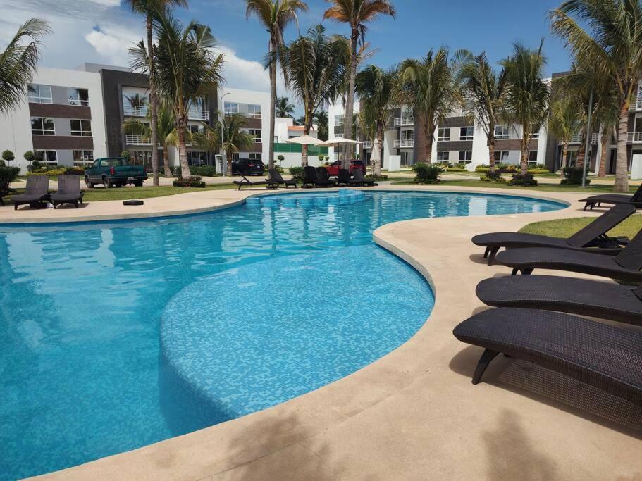 Hermoso Departamento Con Club De Playa En Diamante Apartamento Acapulco