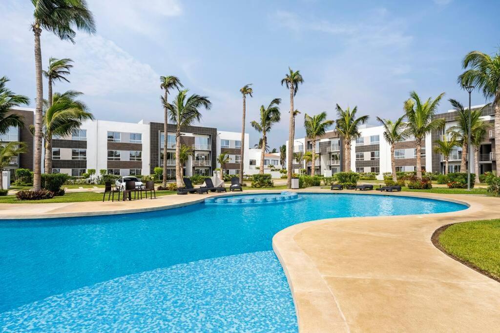 Apartamento Hermoso Departamento Con Club De Playa En Diamante *