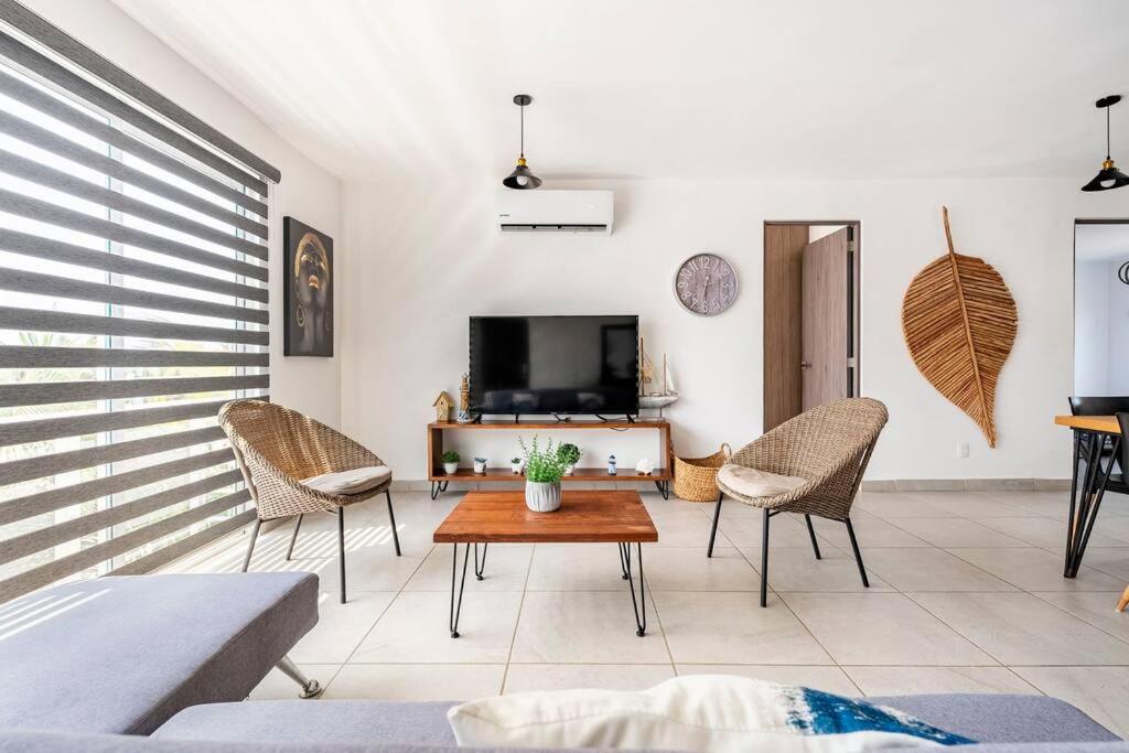 Hermoso Departamento Con Club De Playa En Diamante Apartamento *