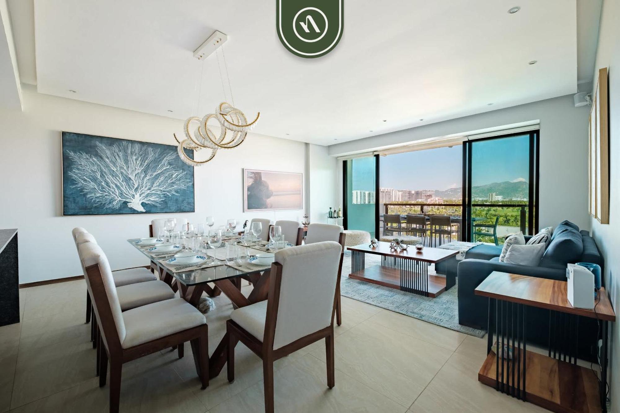 Luxury - 7 Pools - Gym - Ocean Apartamento