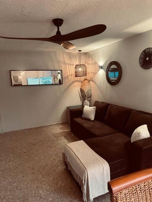 Depa A Orilla De Playa Y Vista Al Mar Apartamento