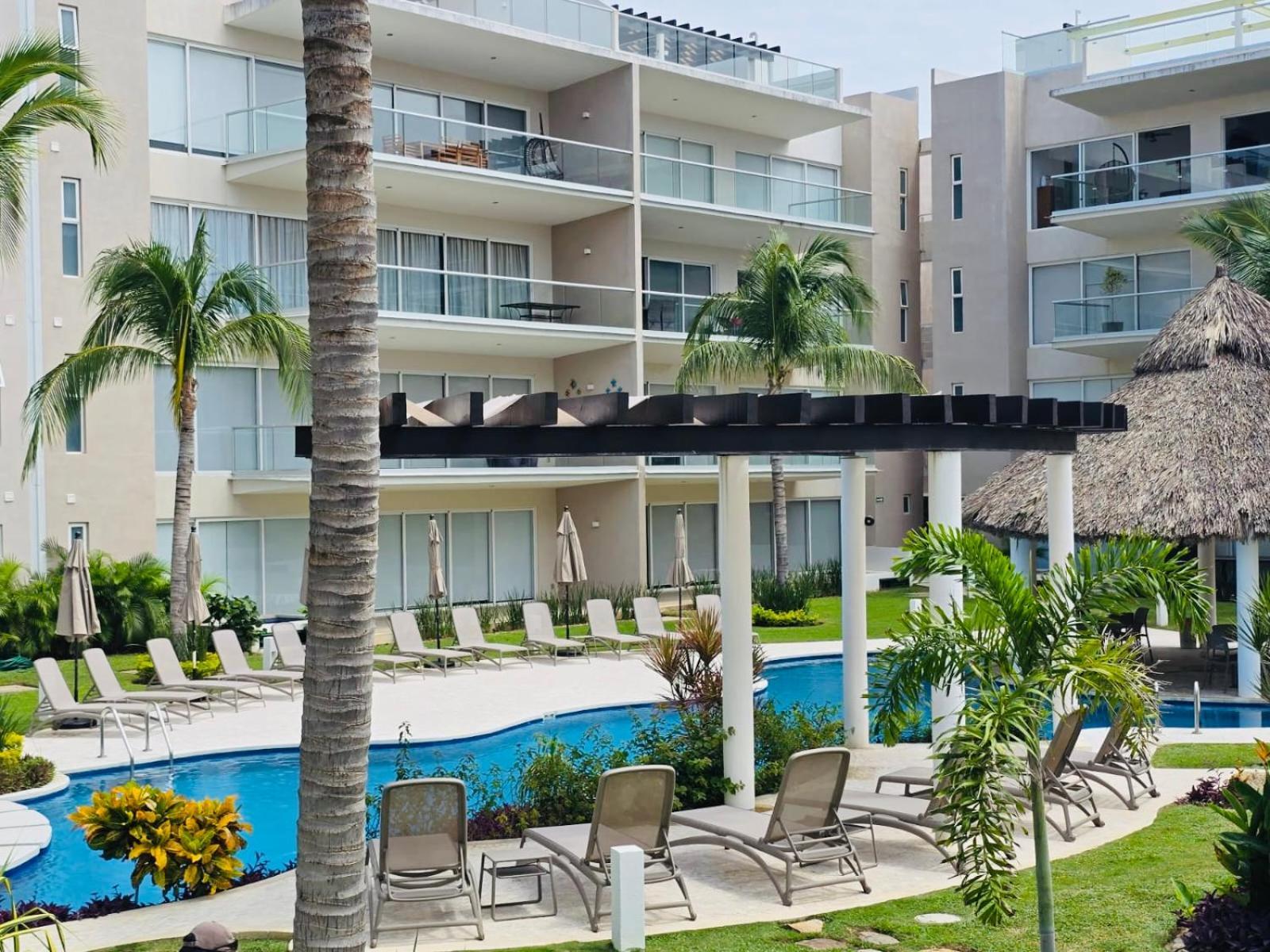 Apartamento Depa Nvo Diamante Con Club De Playa Privado