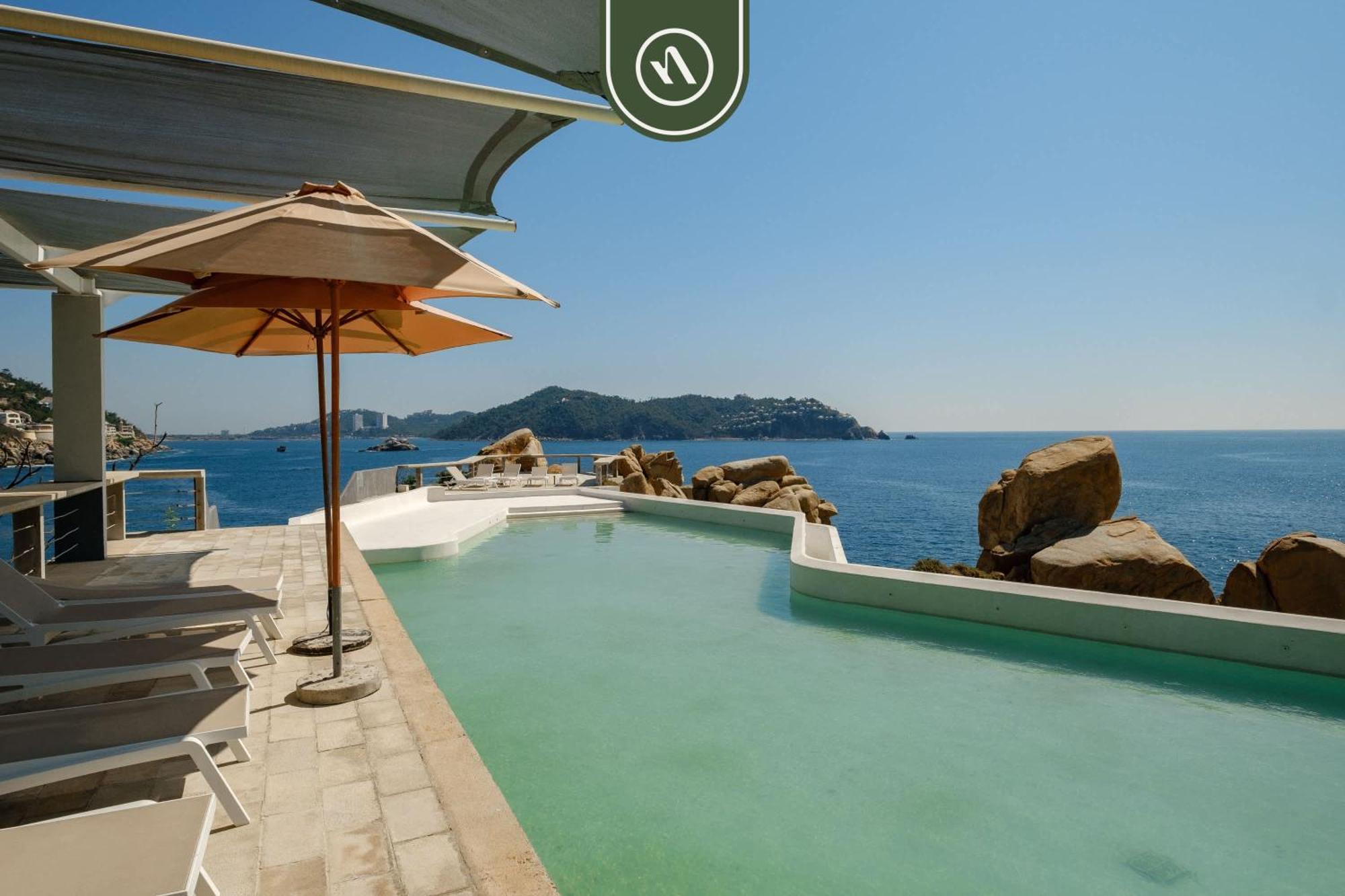 Amazing 3 Bedroom Penthouse With Beachclub Apartamento Acapulco