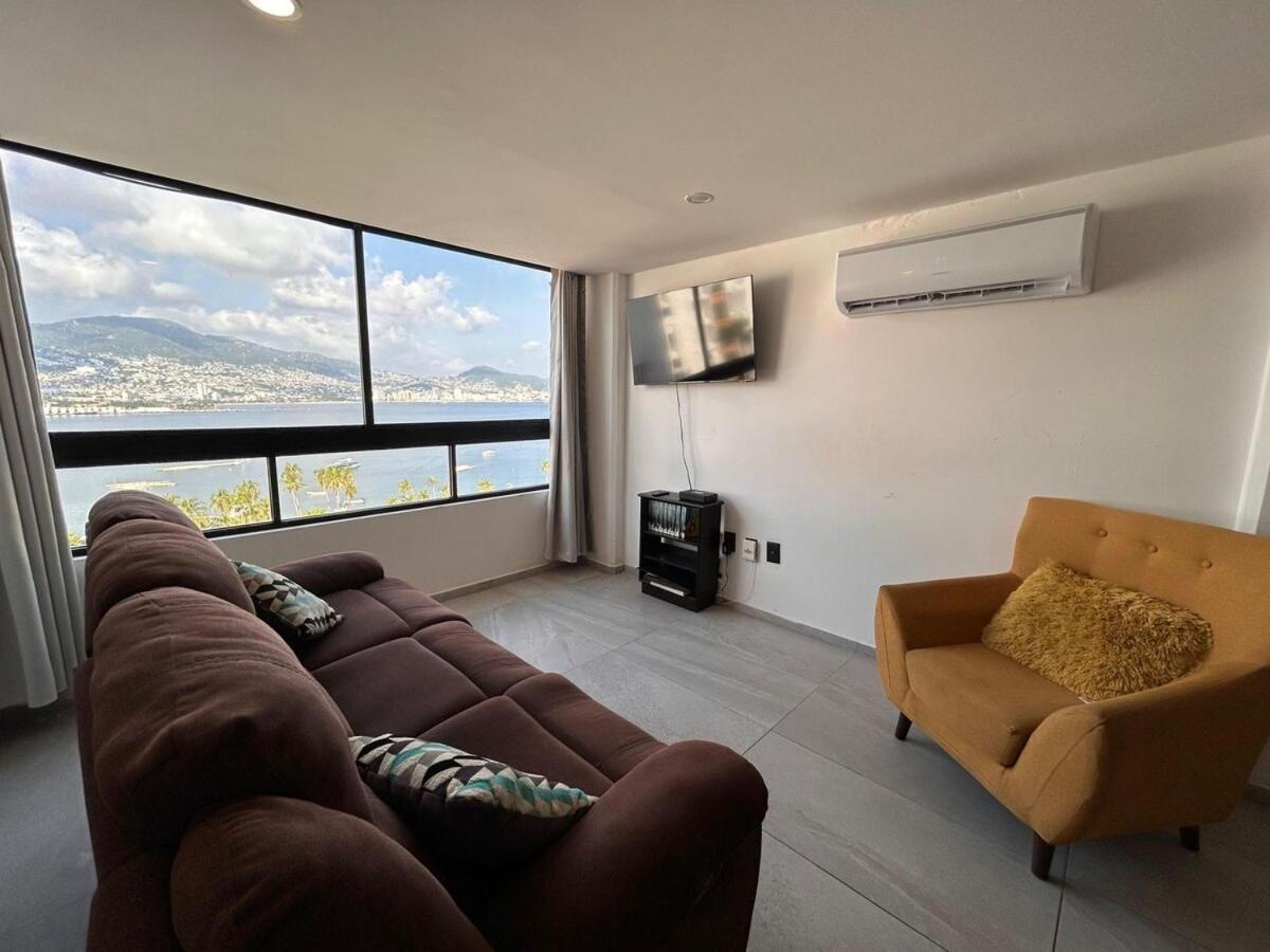Departamento Con Vista Al Mar Sobre Costera Acapulco