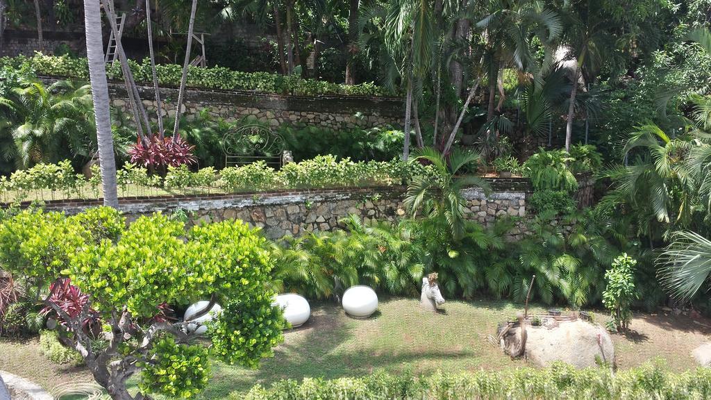 Palmitas Acogedor Departamento Nivel Piscina Gigante Jardines * Acapulco
