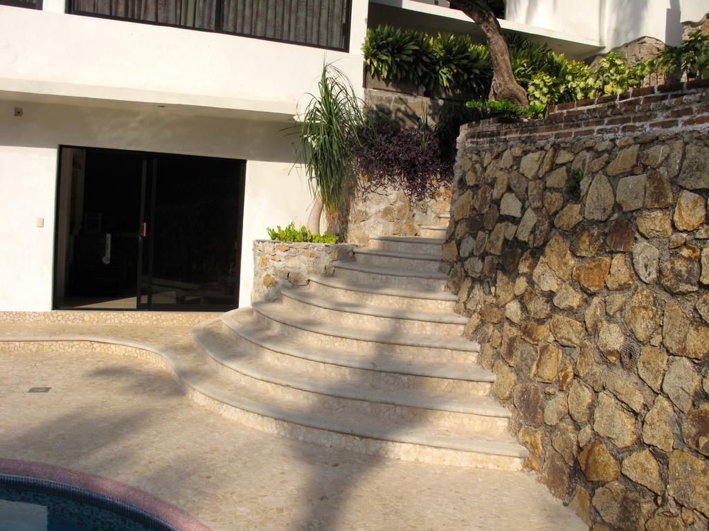 Palmitas Acogedor Departamento Nivel Piscina Gigante Jardines Villa Acapulco