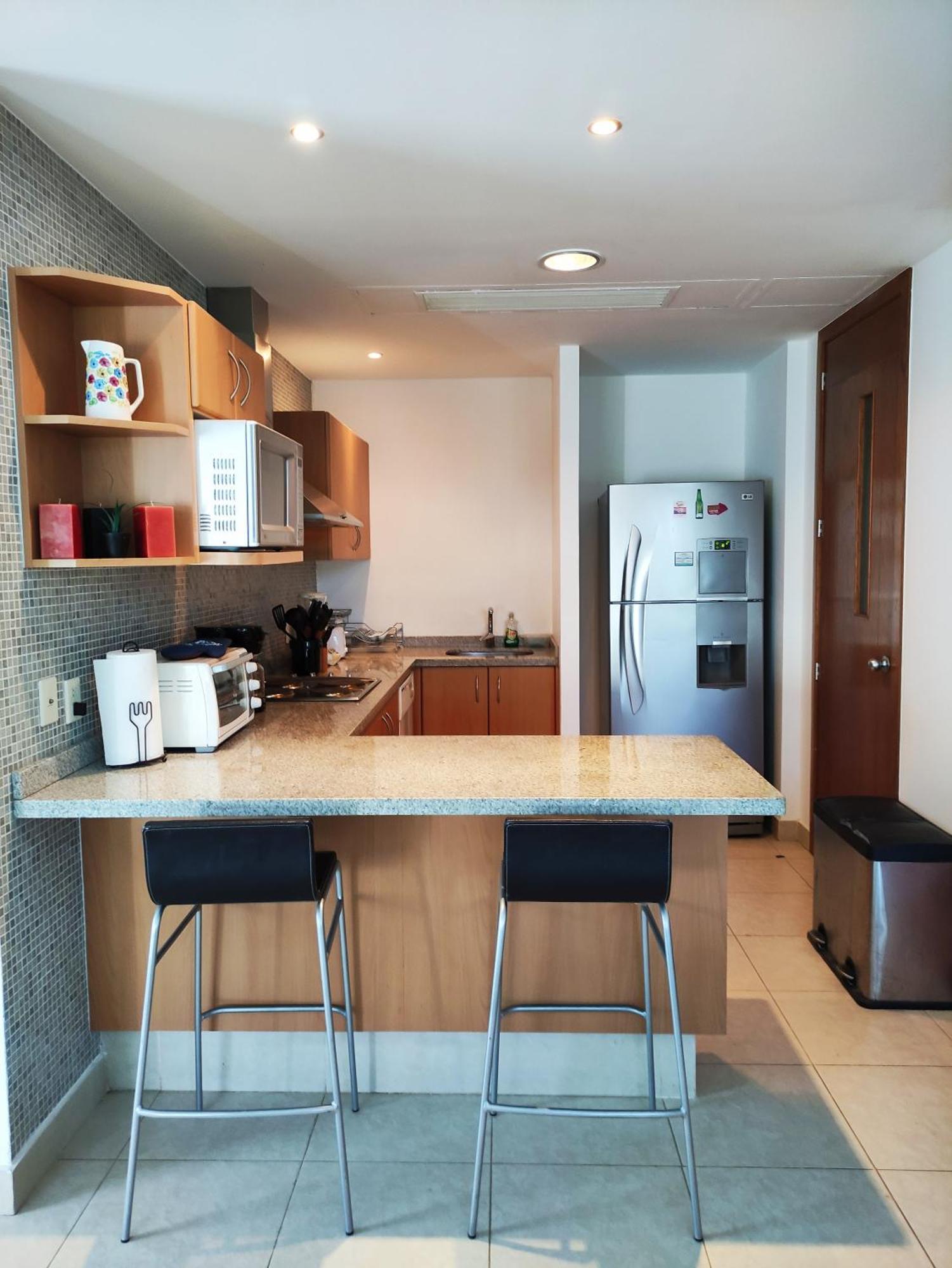 Departamento 6 Personas Mayan Lakes, Club De Playa, Todo Listo Apartamento *