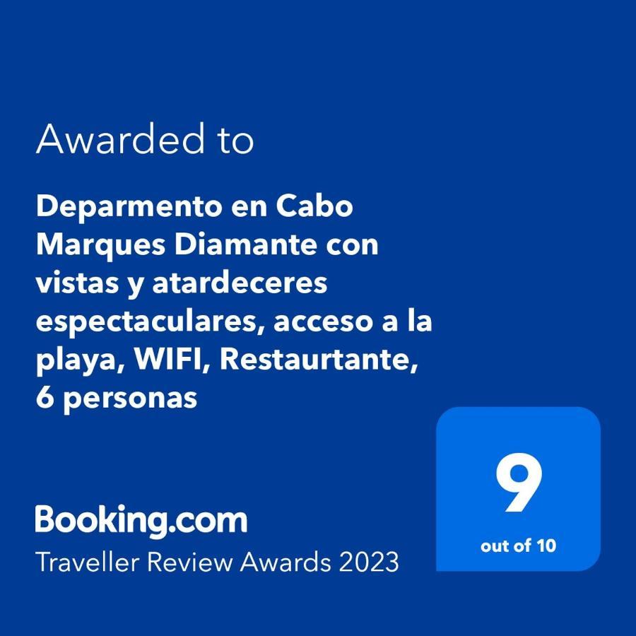 Deparmento En Cabo Marques Diamante Con Vistas Y Atardeceres Espectaculares, Acceso A La Playa, Wifi, Restaurtante, 6 Personas Apartamento