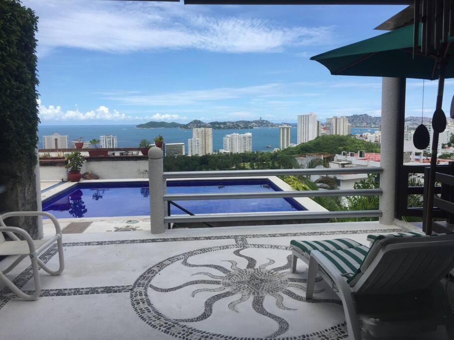 Hermosa Puesta Al Sol Villa Acapulco