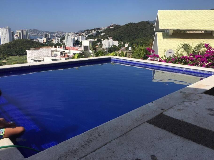 Hermosa Puesta Al Sol Villa Acapulco