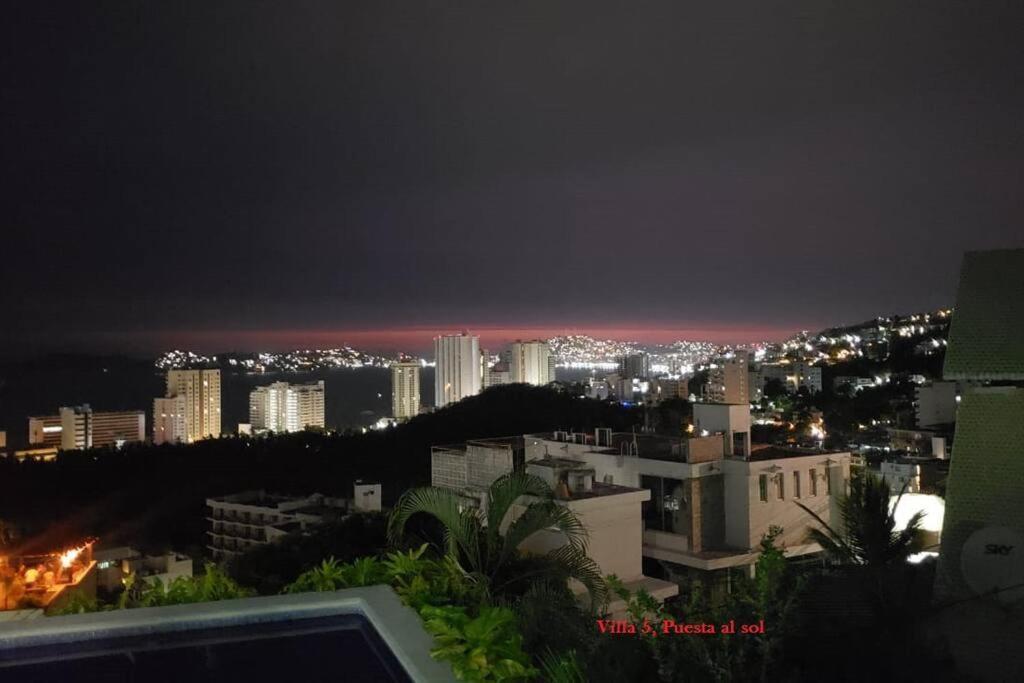Hermosa Puesta Al Sol Acapulco