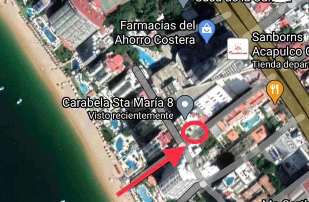 Apartamento Depto Ibiza A Media Cuadra De La Playa Acapulco